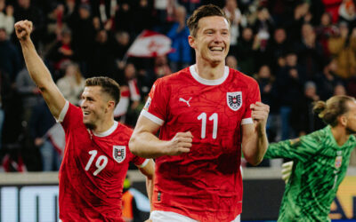 Austria apabulla a Noruega de Haaland y Sorloth