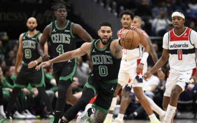 Tatum y Brown brillan en paliza de 122-102 propinada por Celtics en Washington