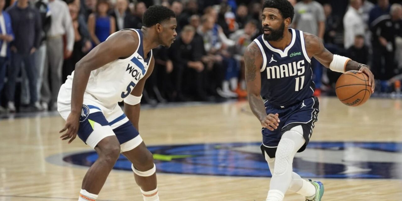 Mavs superan a Timberwolves 120-114 en revancha de finales del Oeste, con 35 puntos de Irving