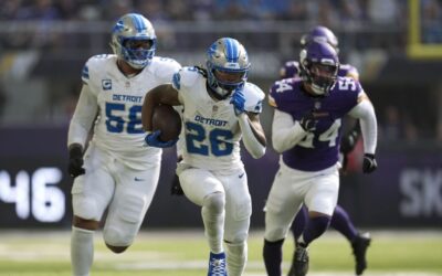Lions le quitan lo invicto a Vikings 31-29 con gol de campo tardío, en duelo del Norte de la NFC
