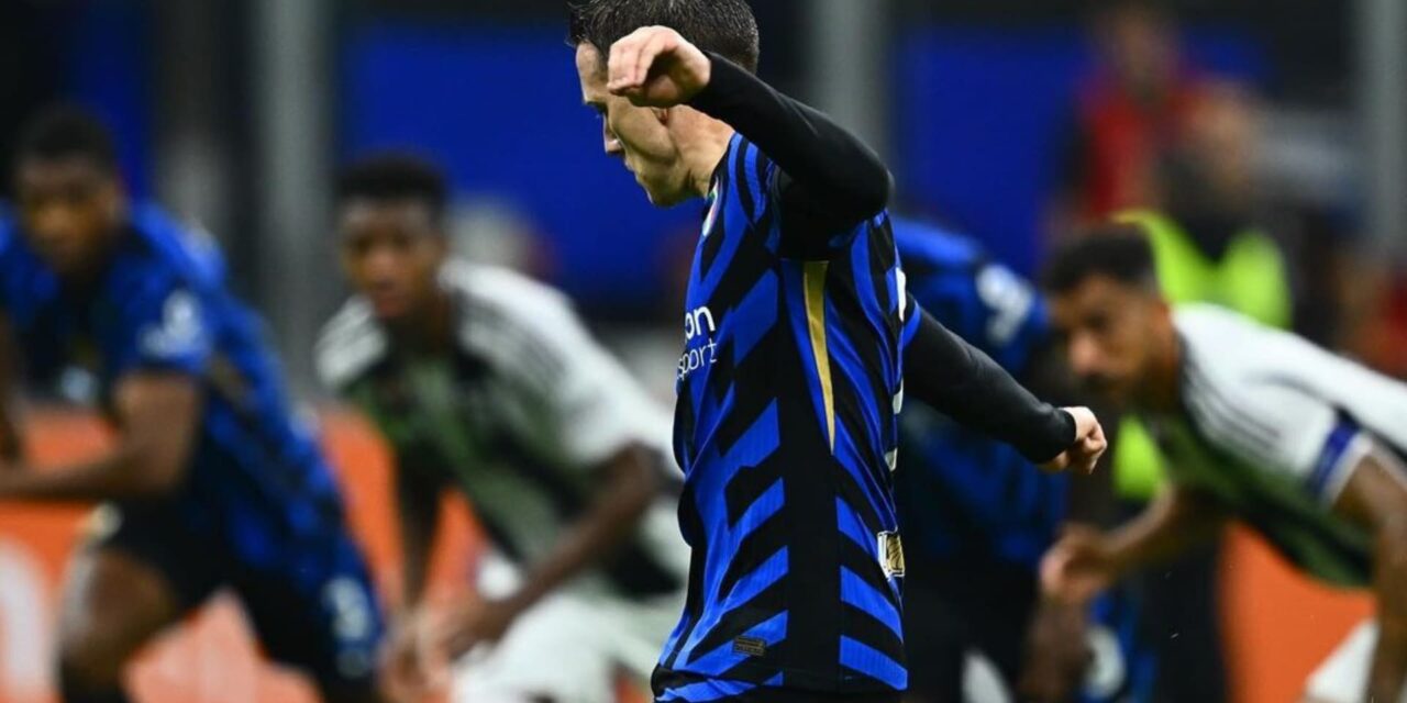 Inter y Juventus igualan en un festival de goles