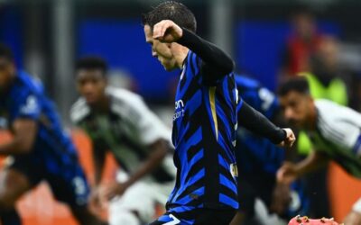 Inter y Juventus igualan en un festival de goles