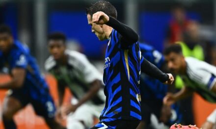 Inter y Juventus igualan en un festival de goles