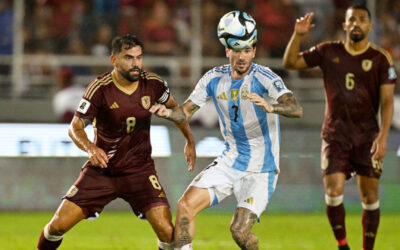 Argentina terminó 1-1 con Venezuela y empató por primera vez en la eliminatoria