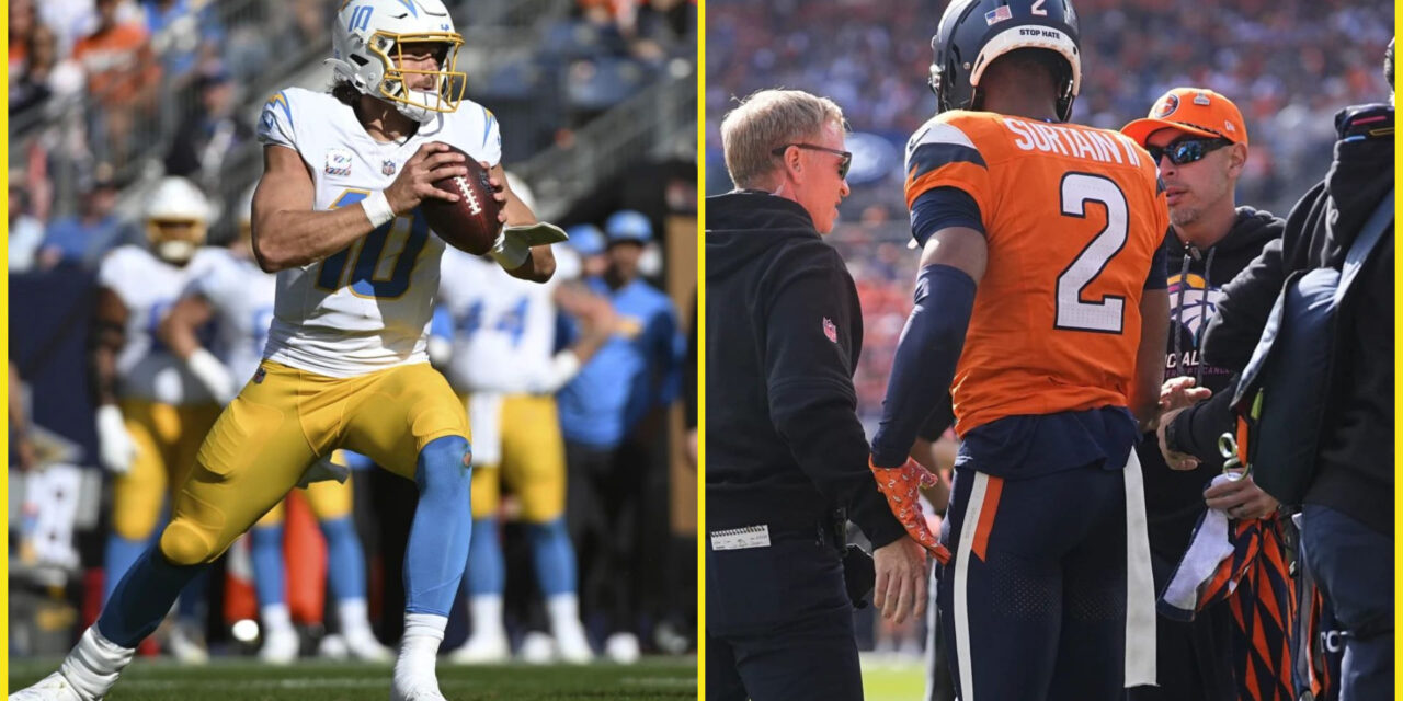 Herbert comanda a Chargers en triunfo 23-16 sobre Broncos, que pierden a Surtain por conmoción