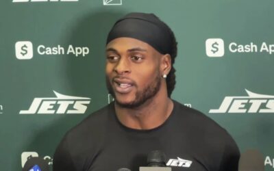Davante Adams, recién adquirido por Jets, se espera que juegue el domingo por la noche ante Steelers