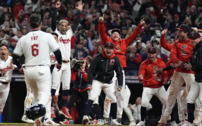 Noel empata en el 9no, Fry logra también jonrón en el 10mo y Guardianes aprietan serie ante Yankees
