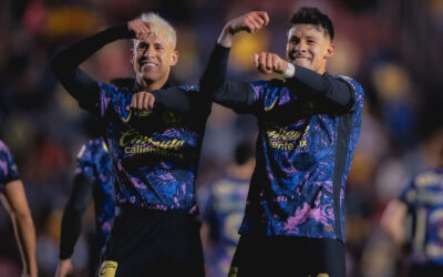 América golea al Santos