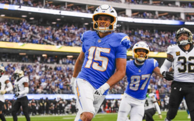 Dos touchdowns de McConkey llevan al triunfo 26-8 de Chargers ante Saints