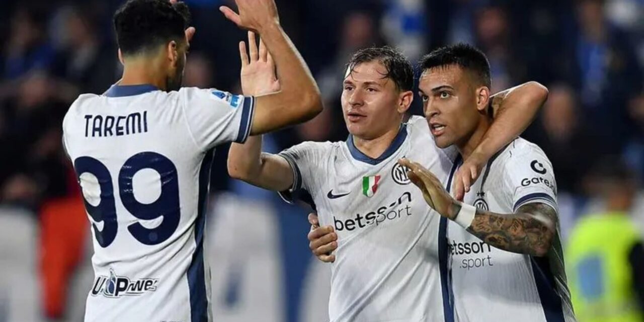 Inter de Milán golea y no deja escapar al Nápoles en Serie A