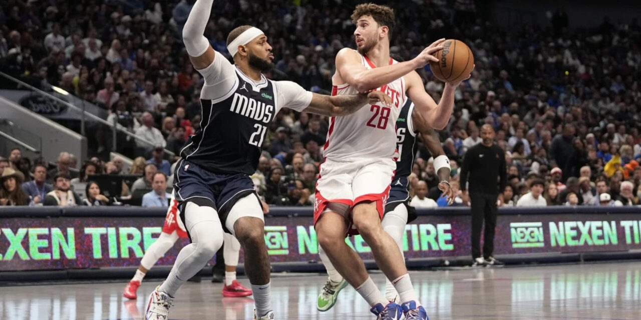 Green y Sengun ayudan a Rockets, que resisten ante Mavericks y ganan 108-102