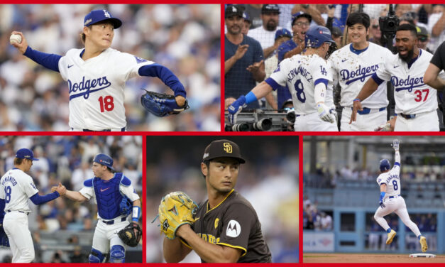 Yamamoto vence a Darvish en duelo japonés y Dodgers ganan a Padres para llegar a Serie de Campeonato