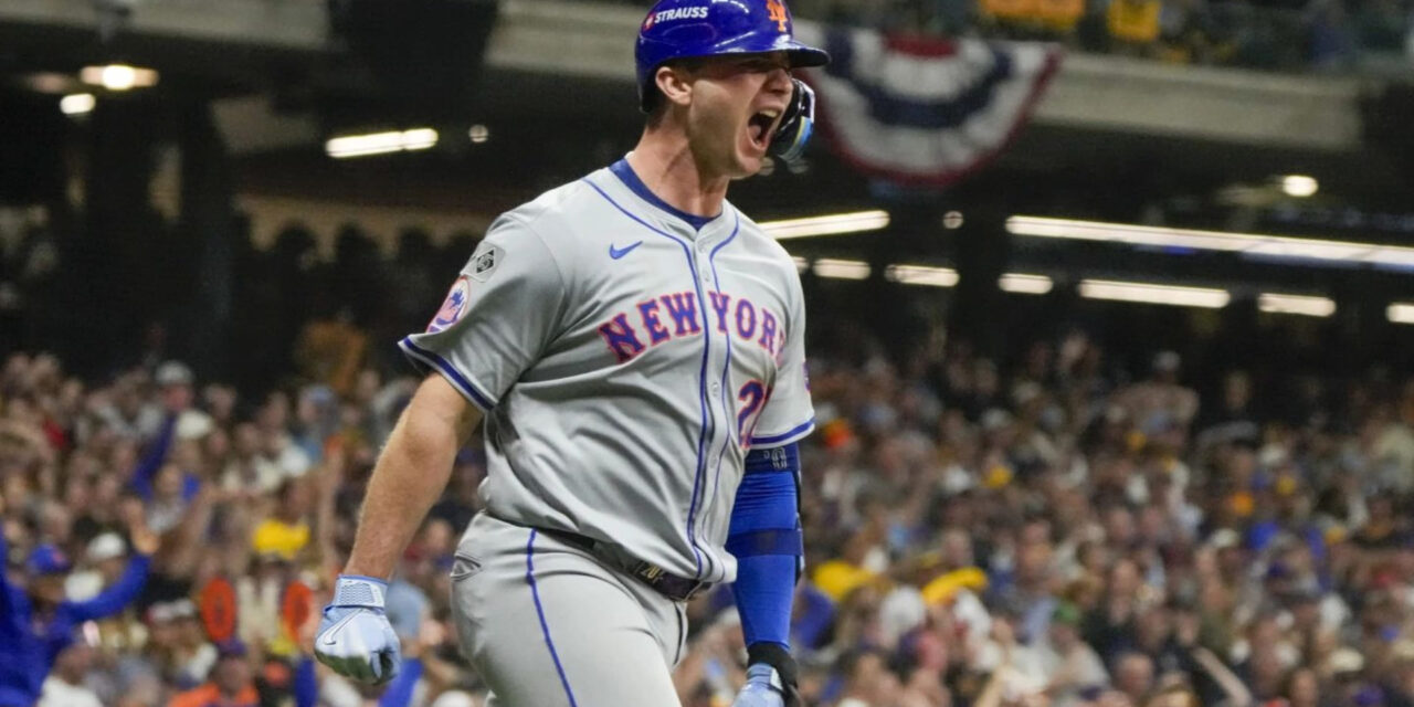 Con jonrón de Alonso, Mets remontan y vencen a Brewers para avanzar a serie divisional