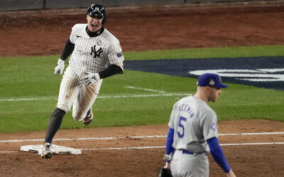 Slam de Volpe anula HR de Freeman; Yankees vencen a Dodgers y siguen vivos en la Serie Mundial