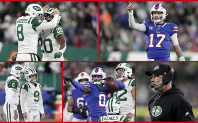 Bills remontan para vencer 23-20 a Jets, que no se salvan ni con un Hail Mary de Rodgers