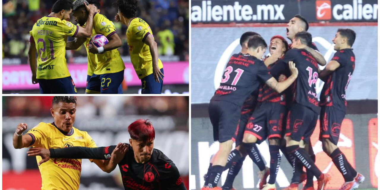 Xolos soporta la presión final del América; empatan a dos