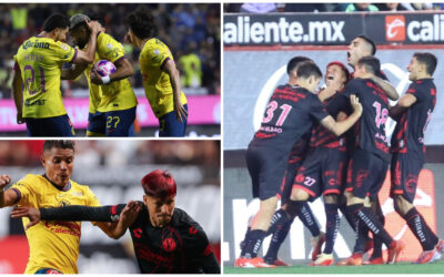 Xolos soporta la presión final del América; empatan a dos