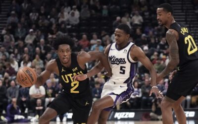 Kings doblegan a un Jazz sin fuerza, 113-96