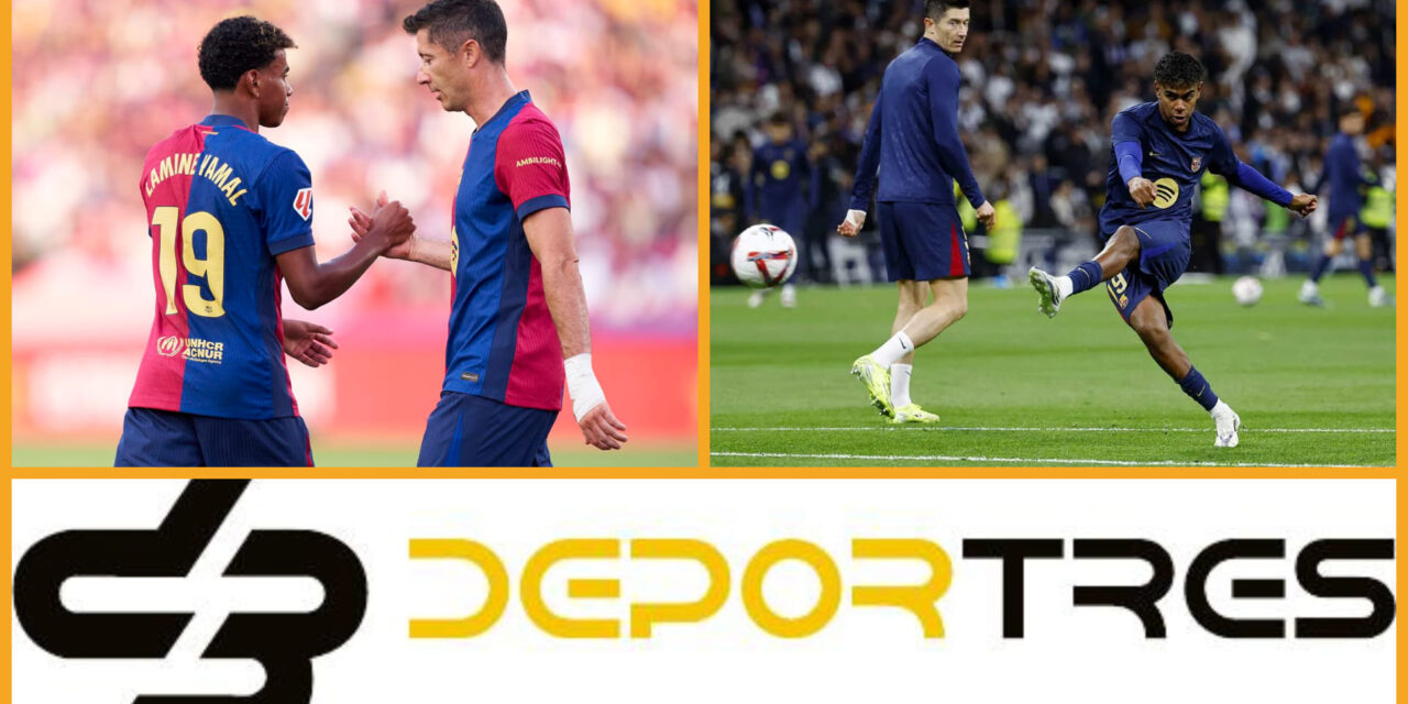 Barcelona informa que Lamine Yamal y Lewandowski sufren lesiones(Video D3 completo 12:00PM)