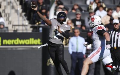 Shedeur Sanders se sobrepone a un mal comienzo y lanza 3 pases de TD para liderar al No. 18 Colorado a superar a Utah 49-24