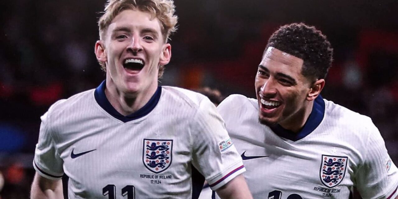 Inglaterra vuele a la élite de la Nations League con goleada