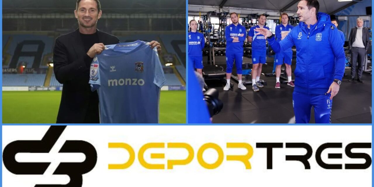 Coventry City de la segunda división contrata a Frank Lampard como técnico(Video D3 completo 12:00 PM)