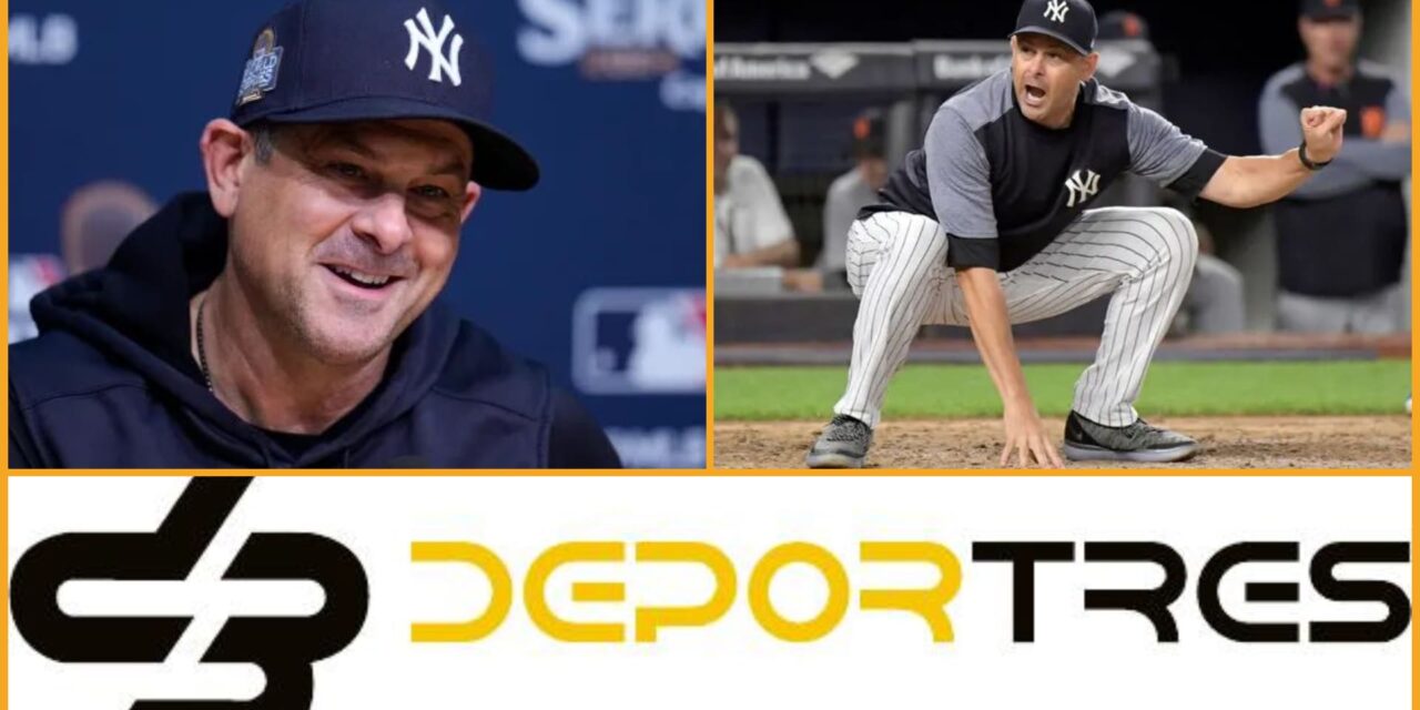 Aaron Boone regresará para su octava temporada como mánager de los Yankees(Video D3 completo 12:00 PM)