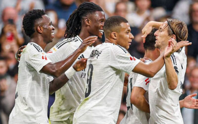 Real Madrid golea 4-0 a Osasuna con tripleta de Vinicius Junior y Militão sale lesionado