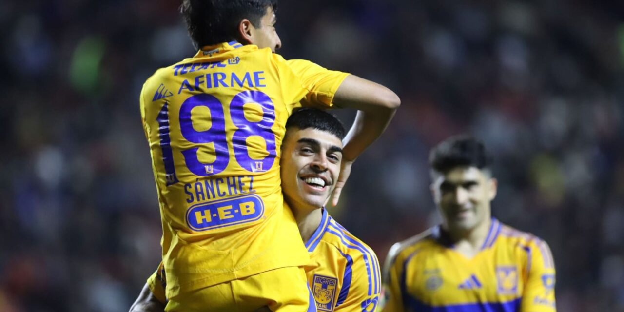 Con goleada, Tigres pone fin al invicto de Xolos como local