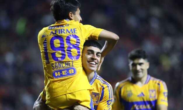 Con goleada, Tigres pone fin al invicto de Xolos como local