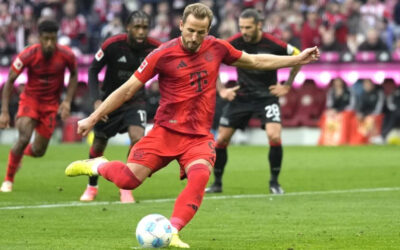 Kane firma doblete y asiste en otro gol en goleada 3-0 del Bayern Munich ante Unión de Berlín