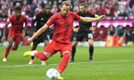 Kane firma doblete y asiste en otro gol en goleada 3-0 del Bayern Munich ante Unión de Berlín