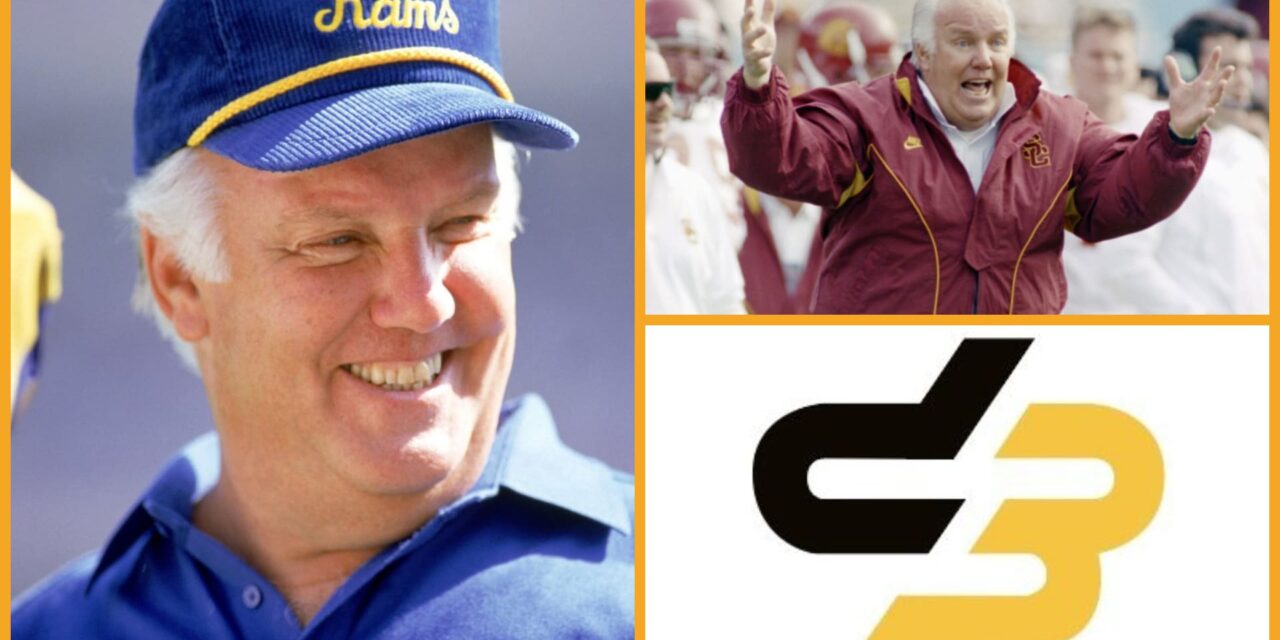 Podcast D3: John Robinson, exitoso entrenador de fútbol en USC y los Rams, falleció a los 89 años.