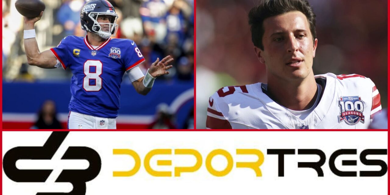 Giants relegan al QB Daniel Jones y Tommy DeVito será titular contra los Bucs(Video D3 completo 12:00 PM)