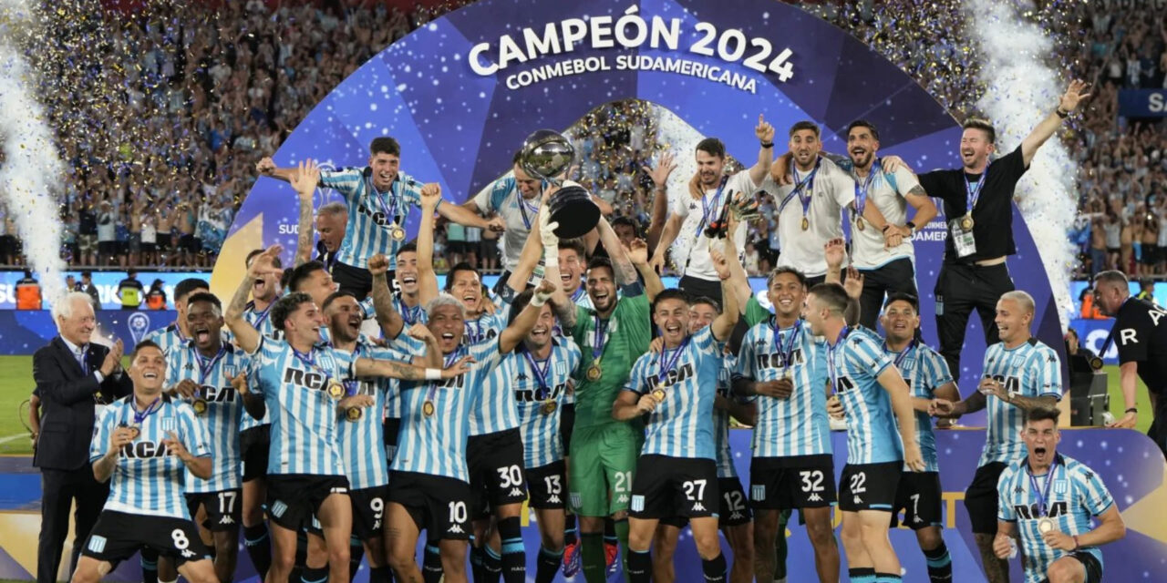 Racing vence a Cruzeiro y conquista Copa Sudamericana; su 1er título internacional desde 1988