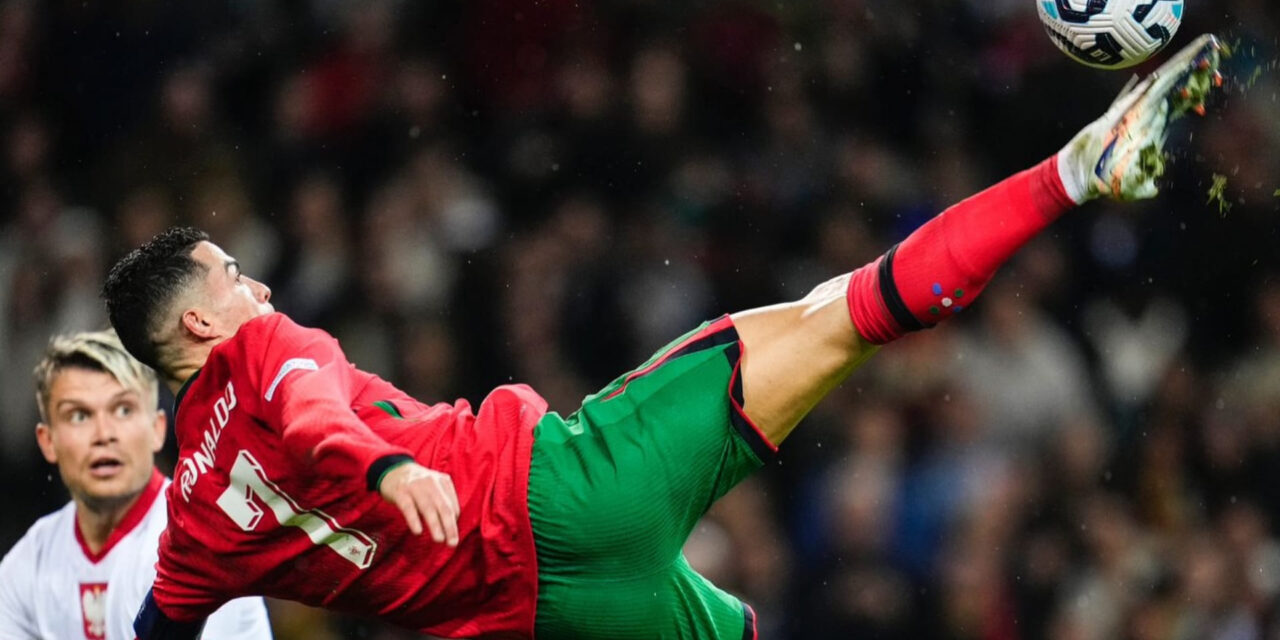 Cristiano Ronaldo hace historia y Portugal llega a 4tos de Nations League