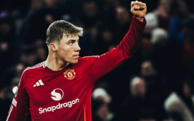 Doblete de Hojlund asegura debut triunfal de Amorim con Man United en Liga Europa