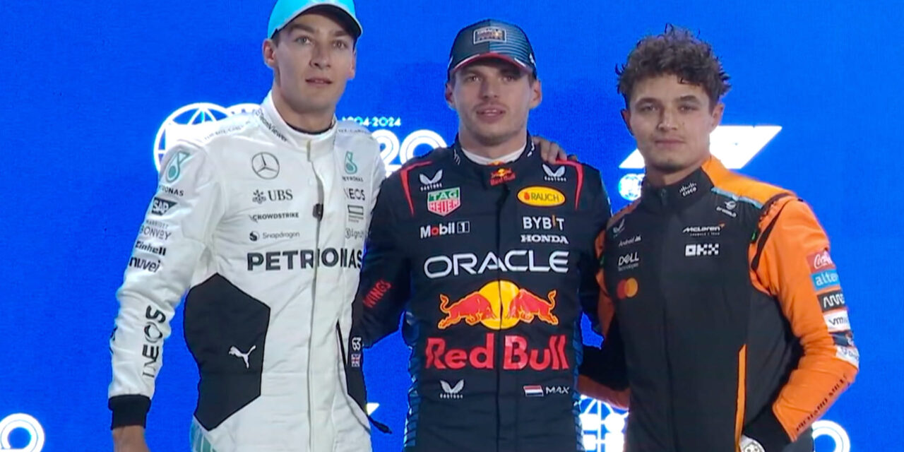 Verstappen firma la ‘pole’ en Qatar; Sainz sale séptimo, Alonso octavo y ‘Checo’, noveno