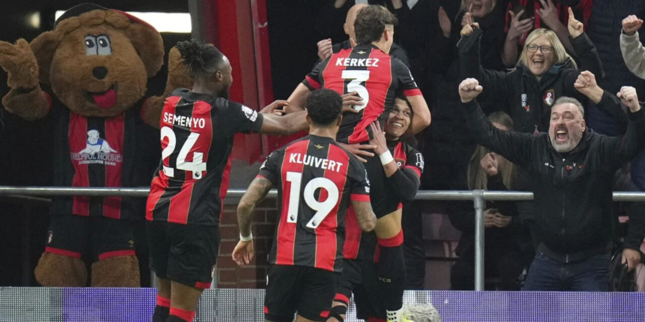 Racha invicta del City en la Liga Premier llega a su fin, pierde ante Bournemouth