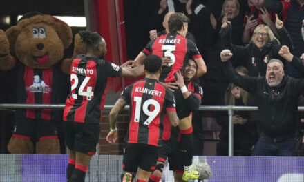 Racha invicta del City en la Liga Premier llega a su fin, pierde ante Bournemouth