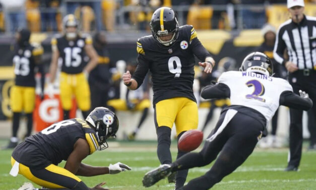 Boswell anota 6 goles de campo y Steelers contienen a Lamar Jackson en victoria 18-16 sobre Ravens