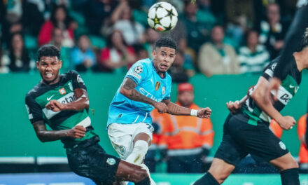 Sporting Lisboa golea 4-1 a Manchester City en Champions League