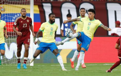 Brasil deja escapar el triunfo en su visita a Venezuela