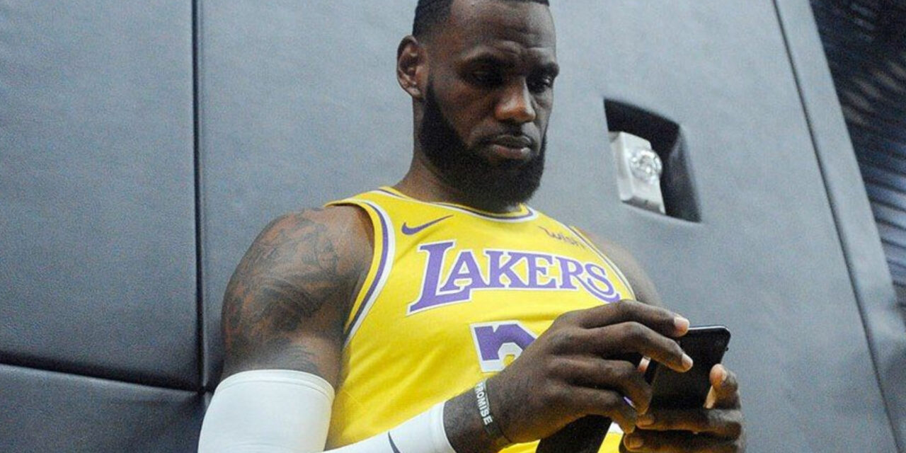 LeBron James anuncia que por ahora se tomará un descanso de las redes sociales