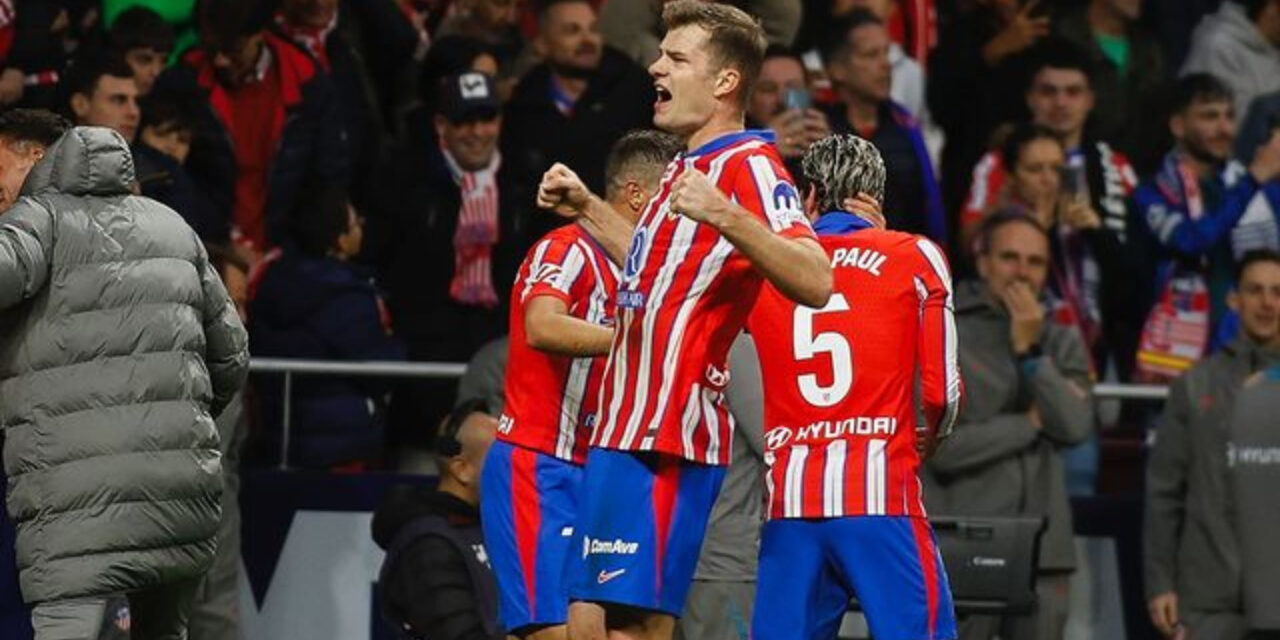 Atlético de Madrid vence 2-1 al Alavés en el partido 700 de Simeone como colchonero