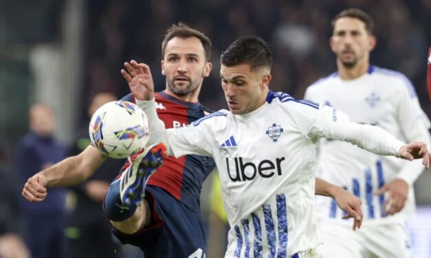 Con asistencia del argentino Nico Paz, Como empata 1-1 ante Genoa en la Serie A