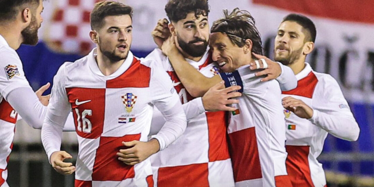 Croacia y Dinamarca avanzan a cuartos de Liga de Naciones con empates. España vence 3-2 a Suiza