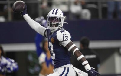 Overshown intercepta y anota para guiar a Cowboys a victoria 27-20 sobre Giants