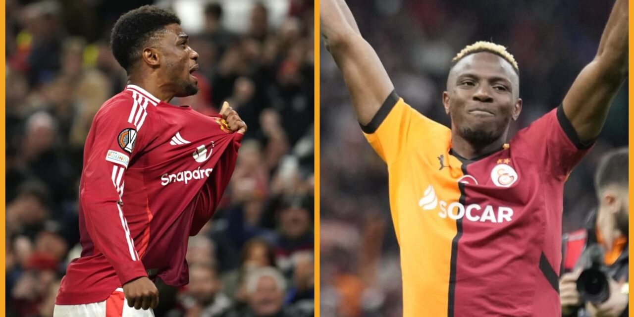 Con 2 de Osimhen Galatasaray gana 3-2 a Tottenham en Liga Europa mientras que Man U corta mala racha