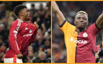 Con 2 de Osimhen Galatasaray gana 3-2 a Tottenham en Liga Europa mientras que Man U corta mala racha